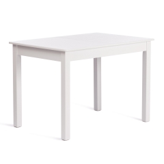 Стол MOSS раздвижной бук, мдф, 110+30 x 68 x 75 см, white белый
